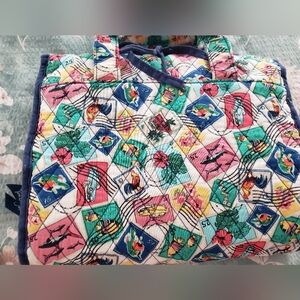 Vera Bradley Hanging Travel Bag For Makeup And Toiletries